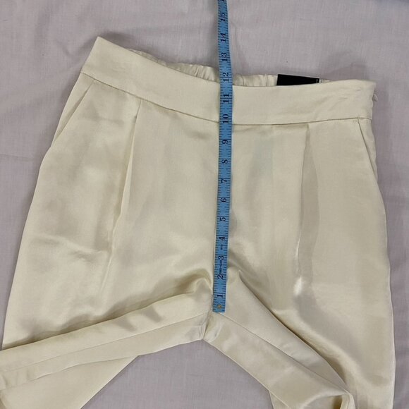 Express Elegant Cream Wide Leg Pants - Picture 10 of 11